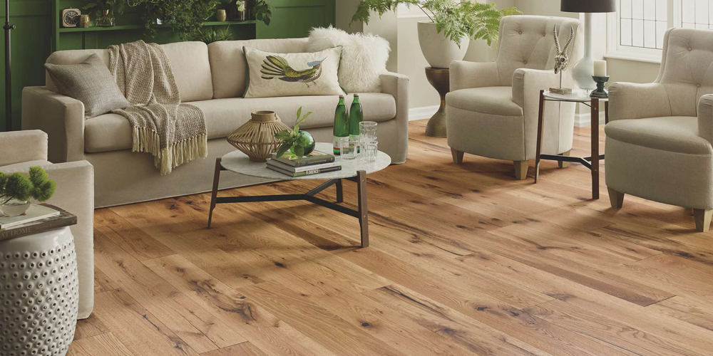 Living room scene with hardwood flooring - Lakeland, Ocala, Ormond Beach, Savannah, and Tallahassee